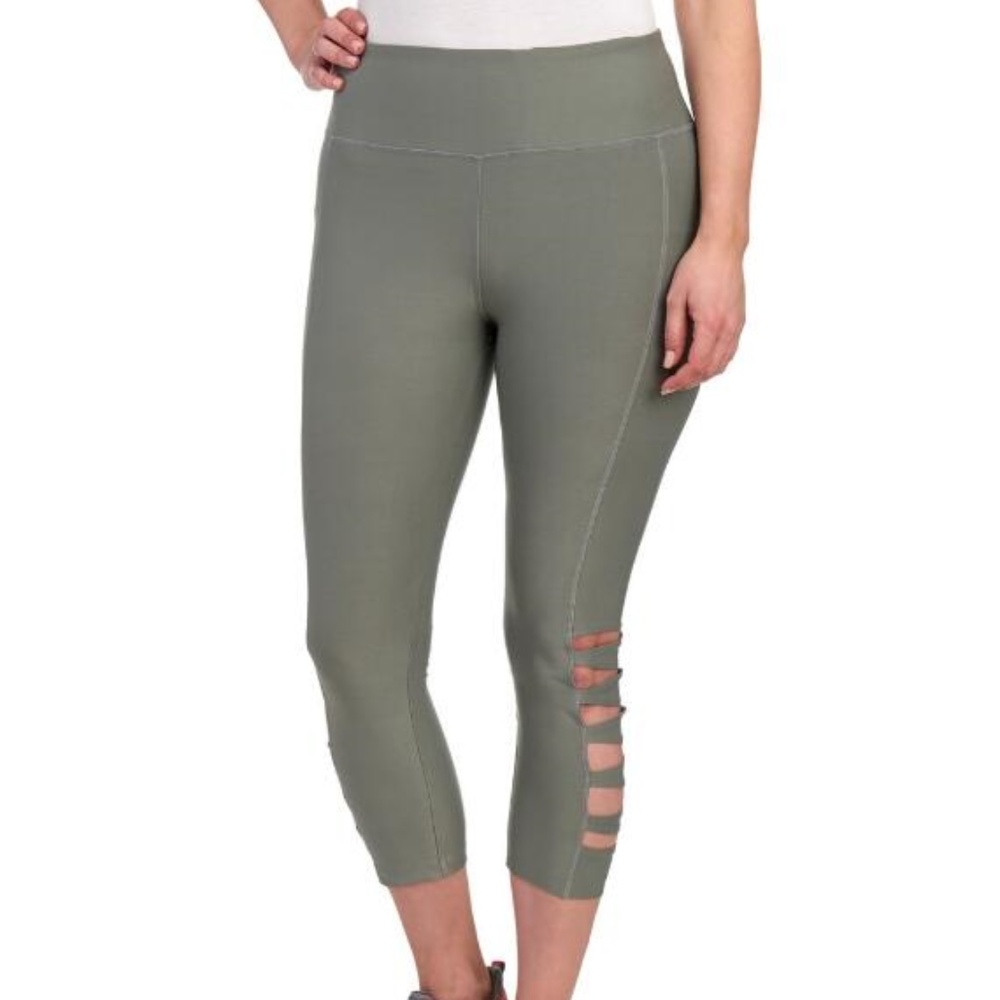 Hi Rise Crop capri workout  leggings NWT